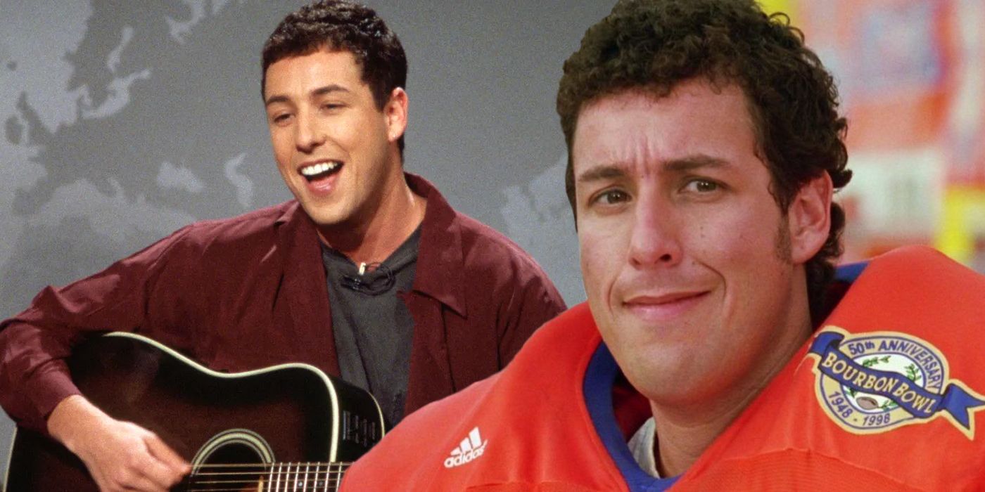 adam sandler on saturday night live and in the waterboy