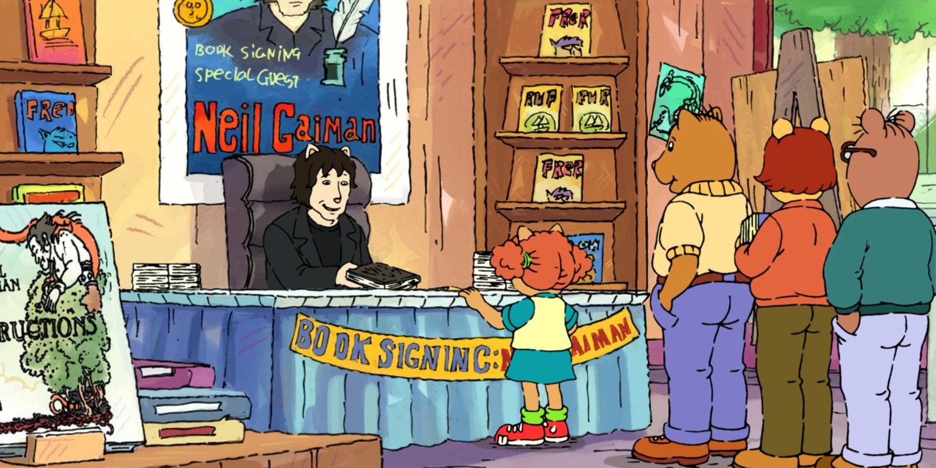 Neil Gaiman on Arthur