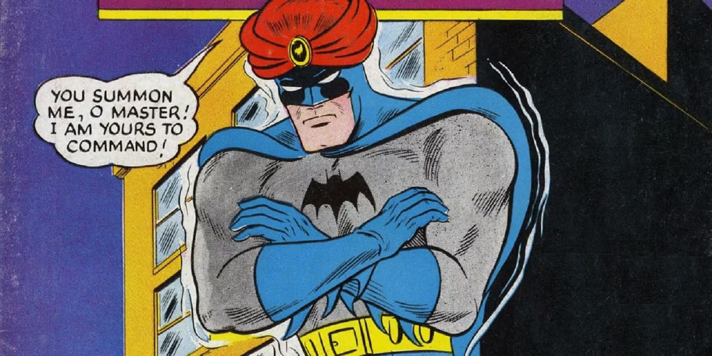 Batman gets turned into a genie in DC comics