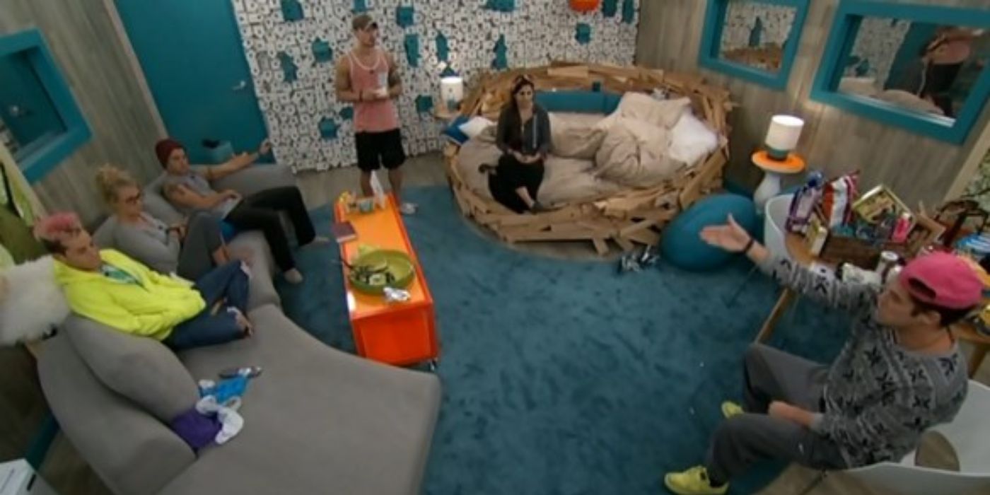 Big Brother 16's House Meeting