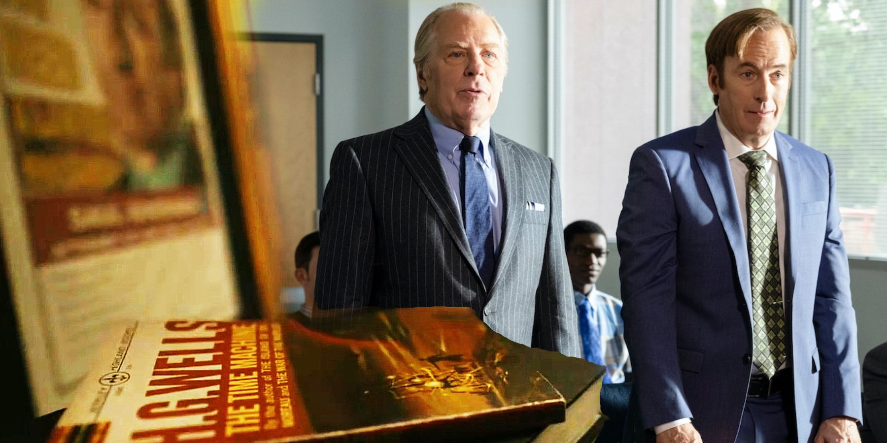 Chuck and Jimmy and H.G Wells' The Time Machine in Better Call Saul