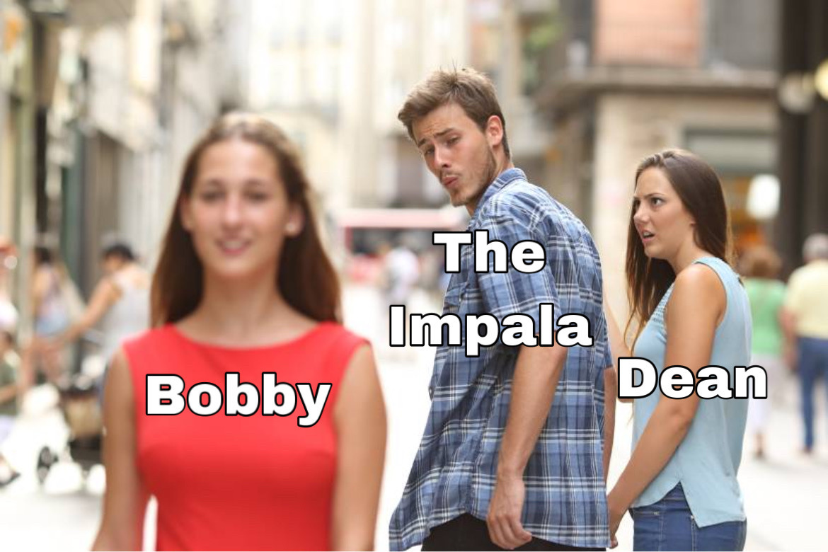 The Impala might prefer Bobby to Dean