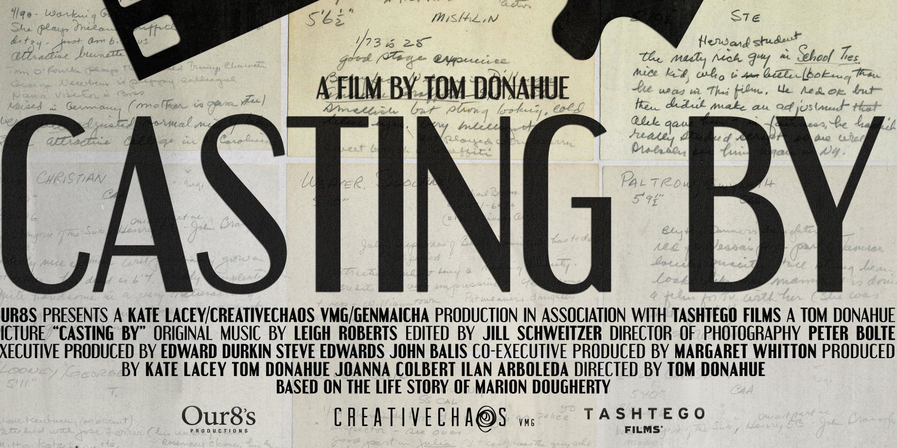 Poster for documentary Casting By