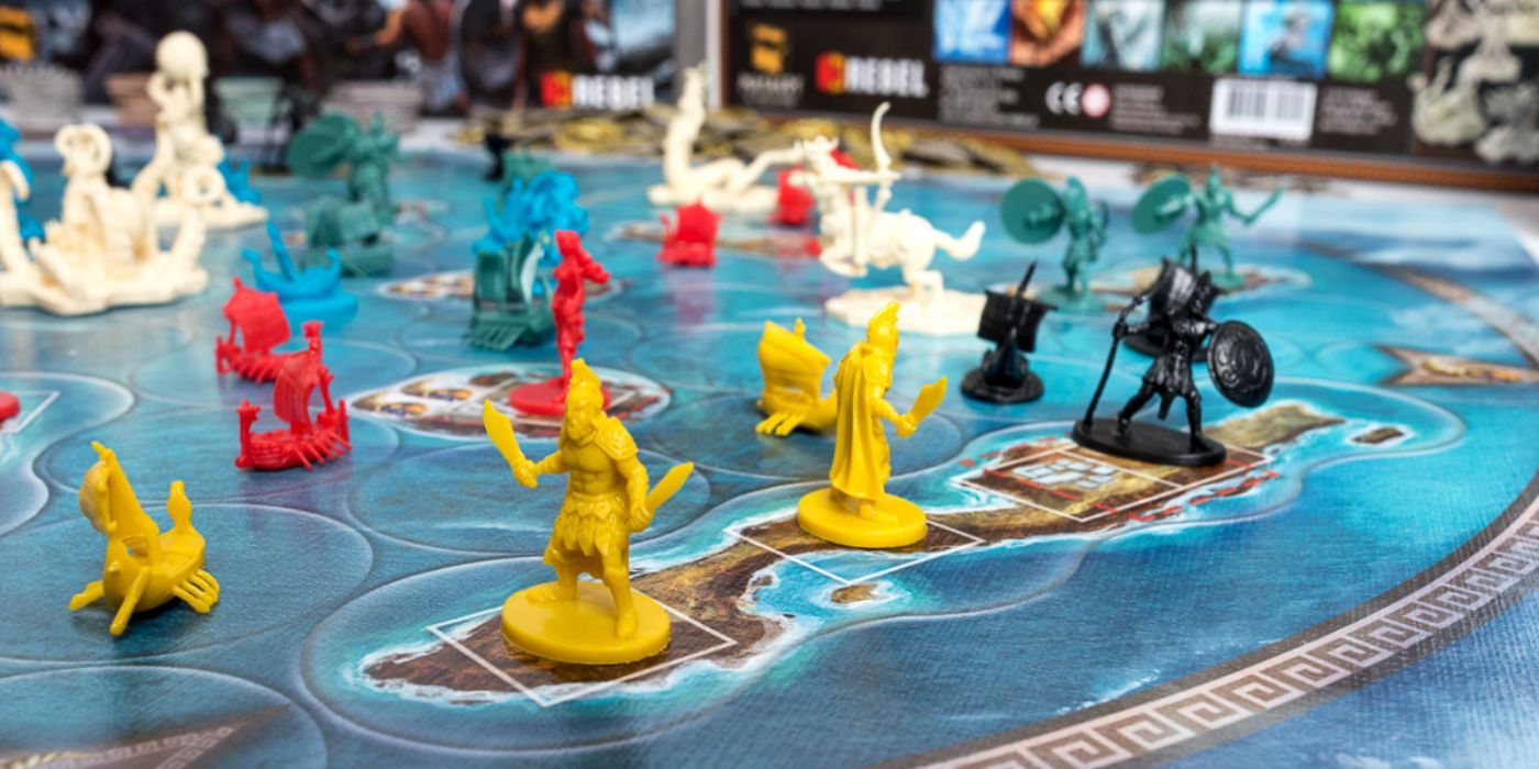 Cyclades board game.