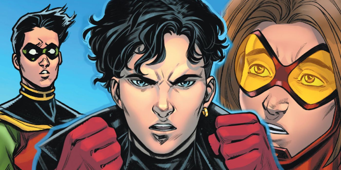 Dark Crisis Young Justice feature Robin Superboy Impulse