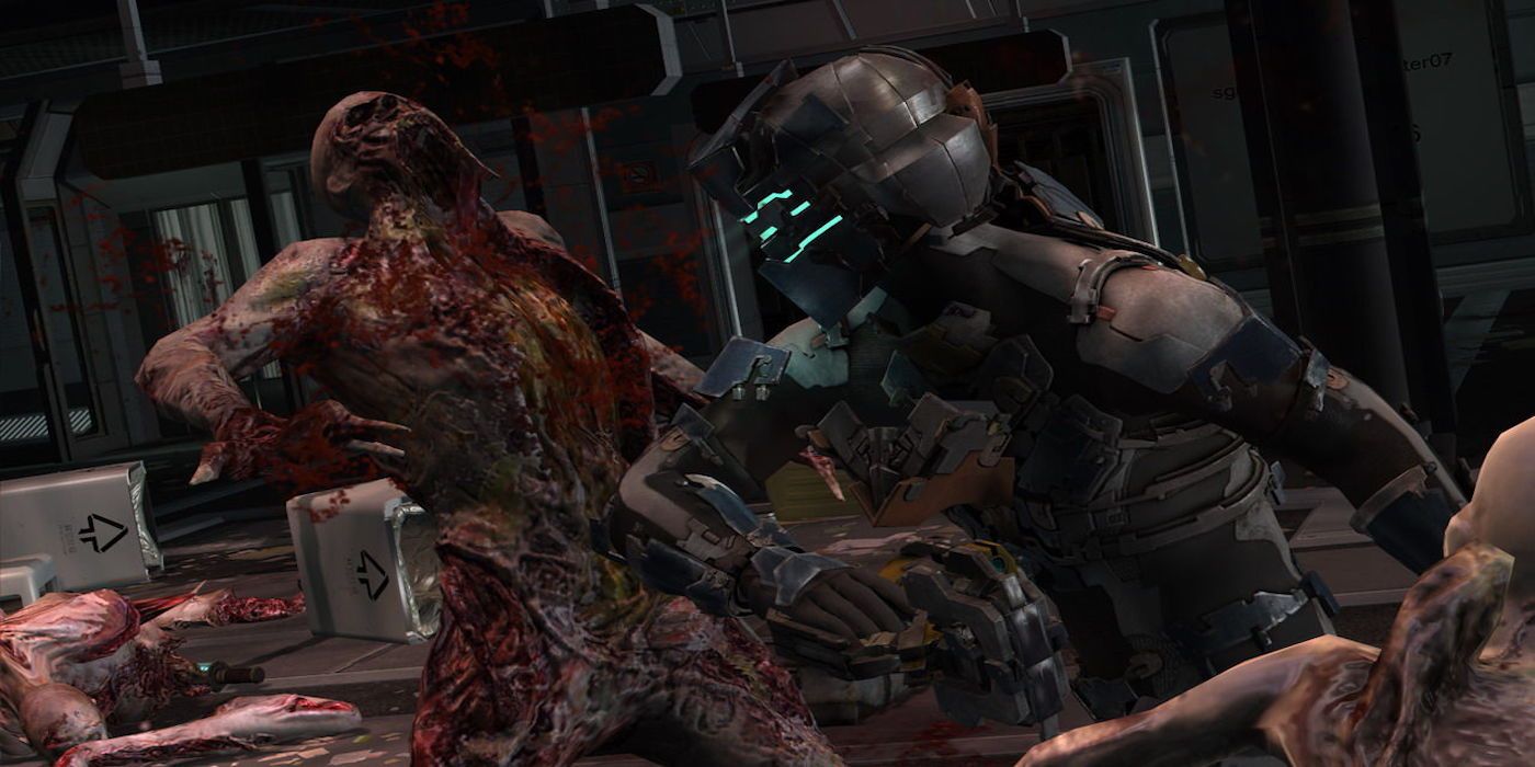 A screenshot from the game Dead Space 2
