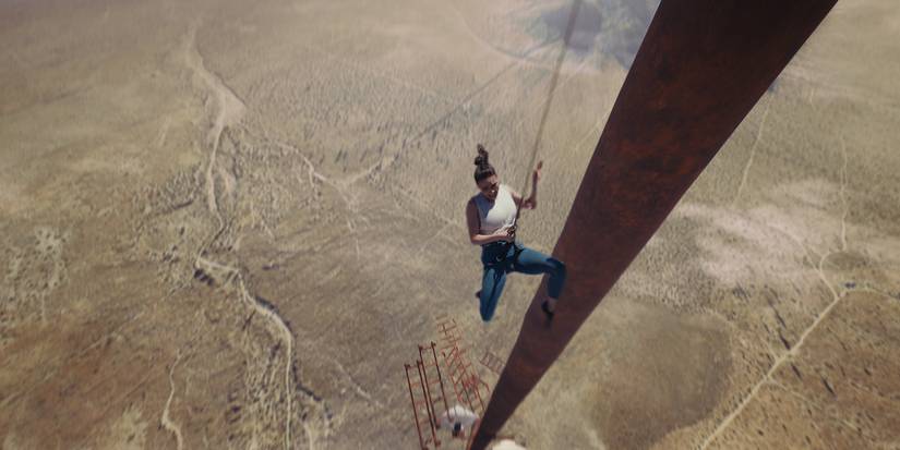 Grace Caroline Currey as Becky in Fall