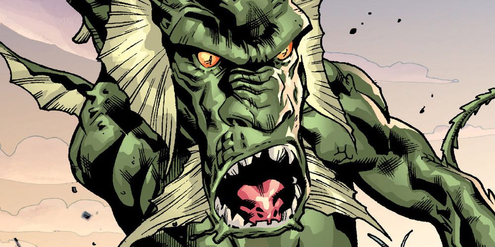 Marvel's Fin Fang Foom breathes fire 