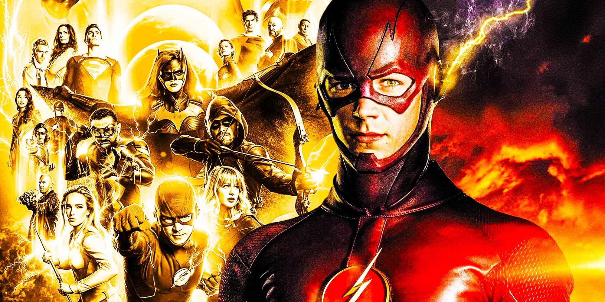 Grant Gustin em The Flash Temporada 1 Crise em Terras Infinitas