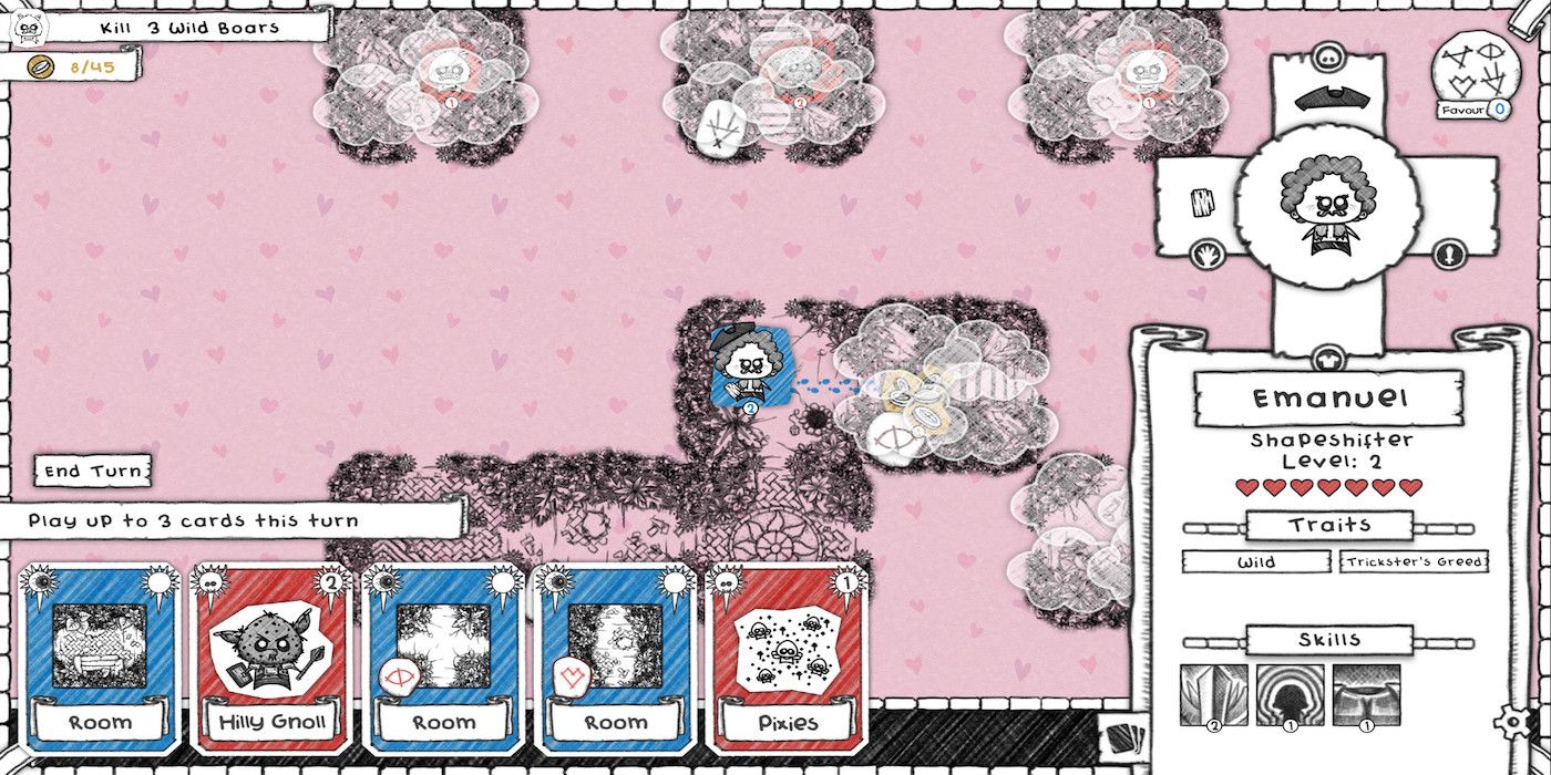 A screenshot from the game Guild of Dungeoneering Ultimate Edition
