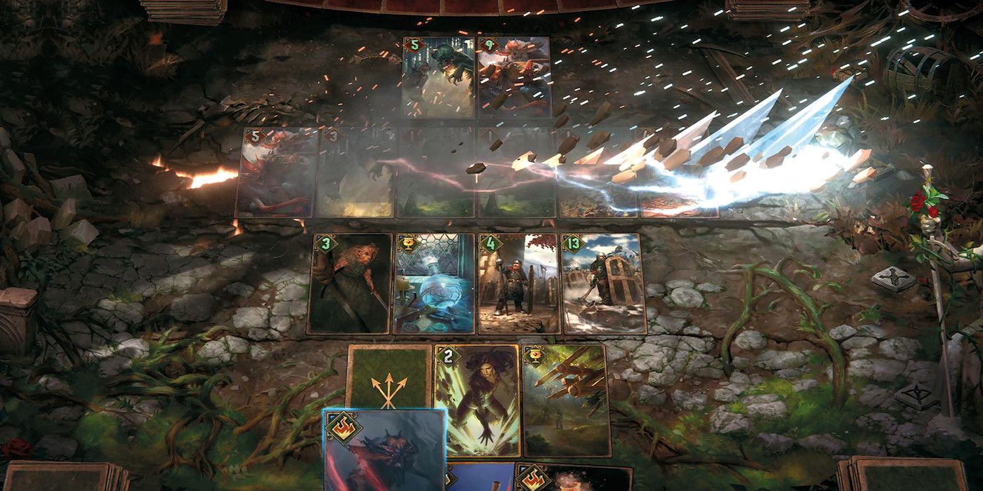 A screenshot from the game GWENT: The Witcher Card Game