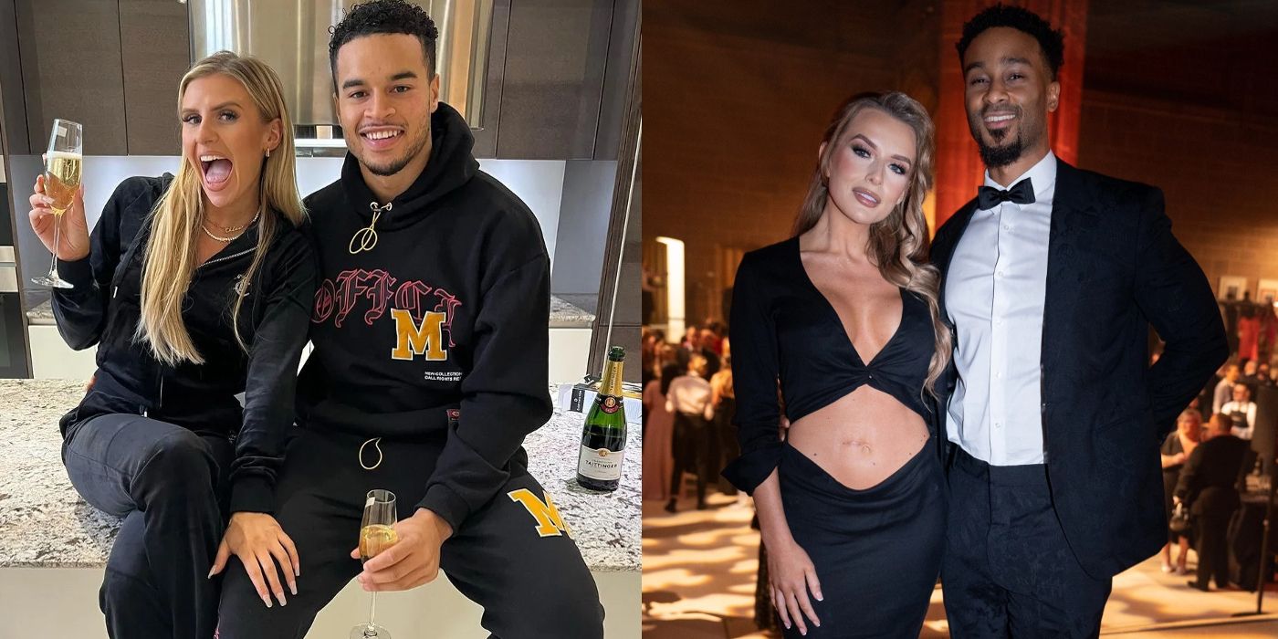 Love Island's Chloe and Toby and Faye and Teddy pose together in public