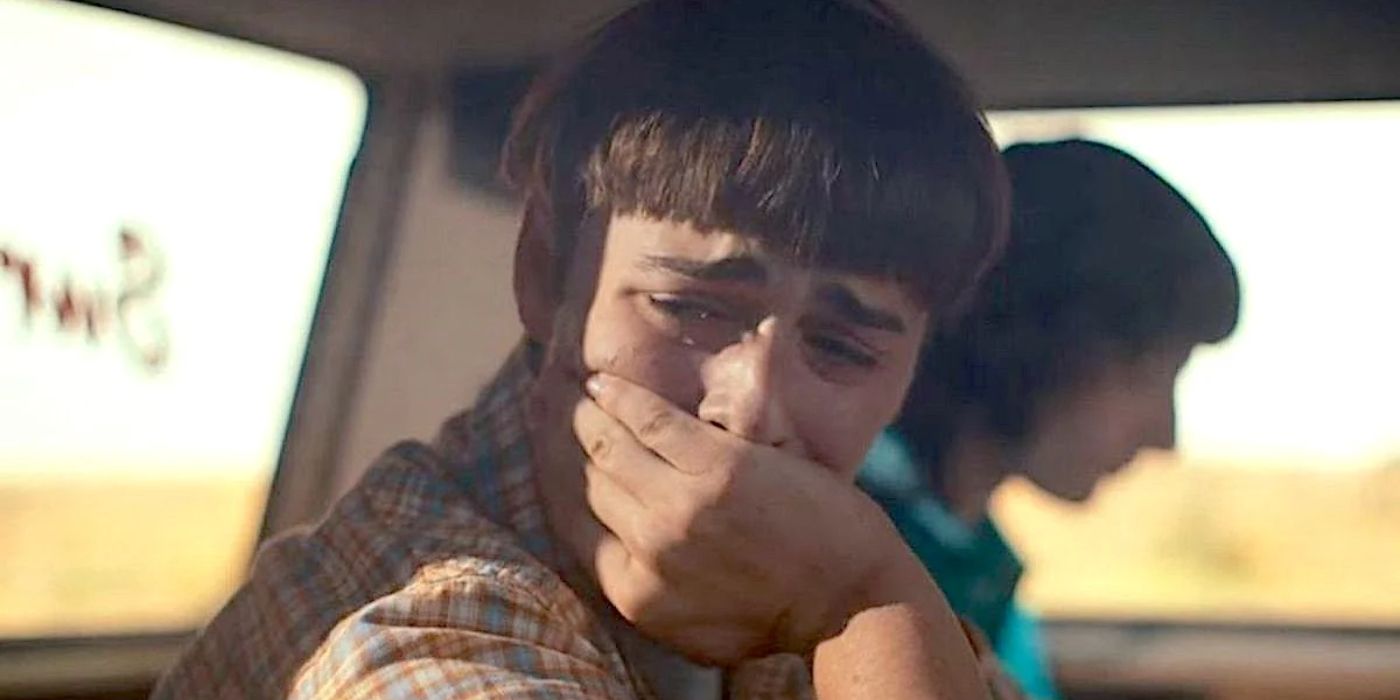 Will crying in the car Stranger Things