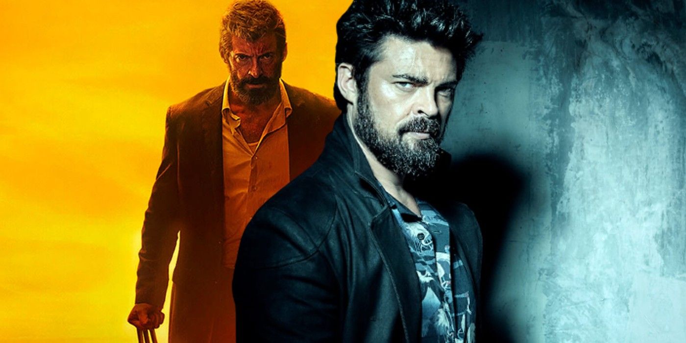 karl urban as billy butcher in the boys and hugh jackman as wolverine in logan