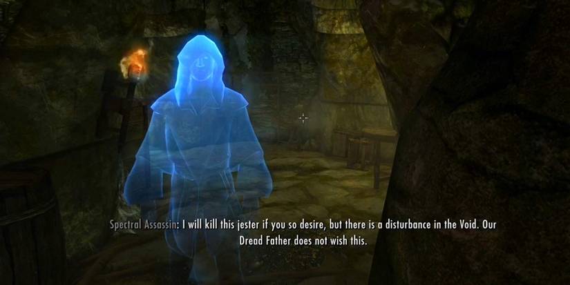 Lucien Lachance will make a Star Wars joke as the player's spectral follower in Skyrim.
