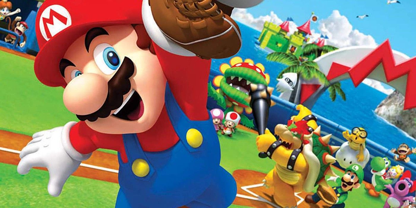 Mario Baseball Battle League Nintendo Sports Game Spinoff