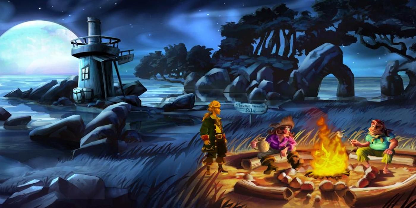 A screenshot from Monkey island 2 Special Edition: LeChuck's Revenge