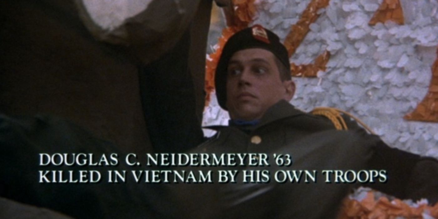 Neidermeyer&rsquo;s fate in Animal House