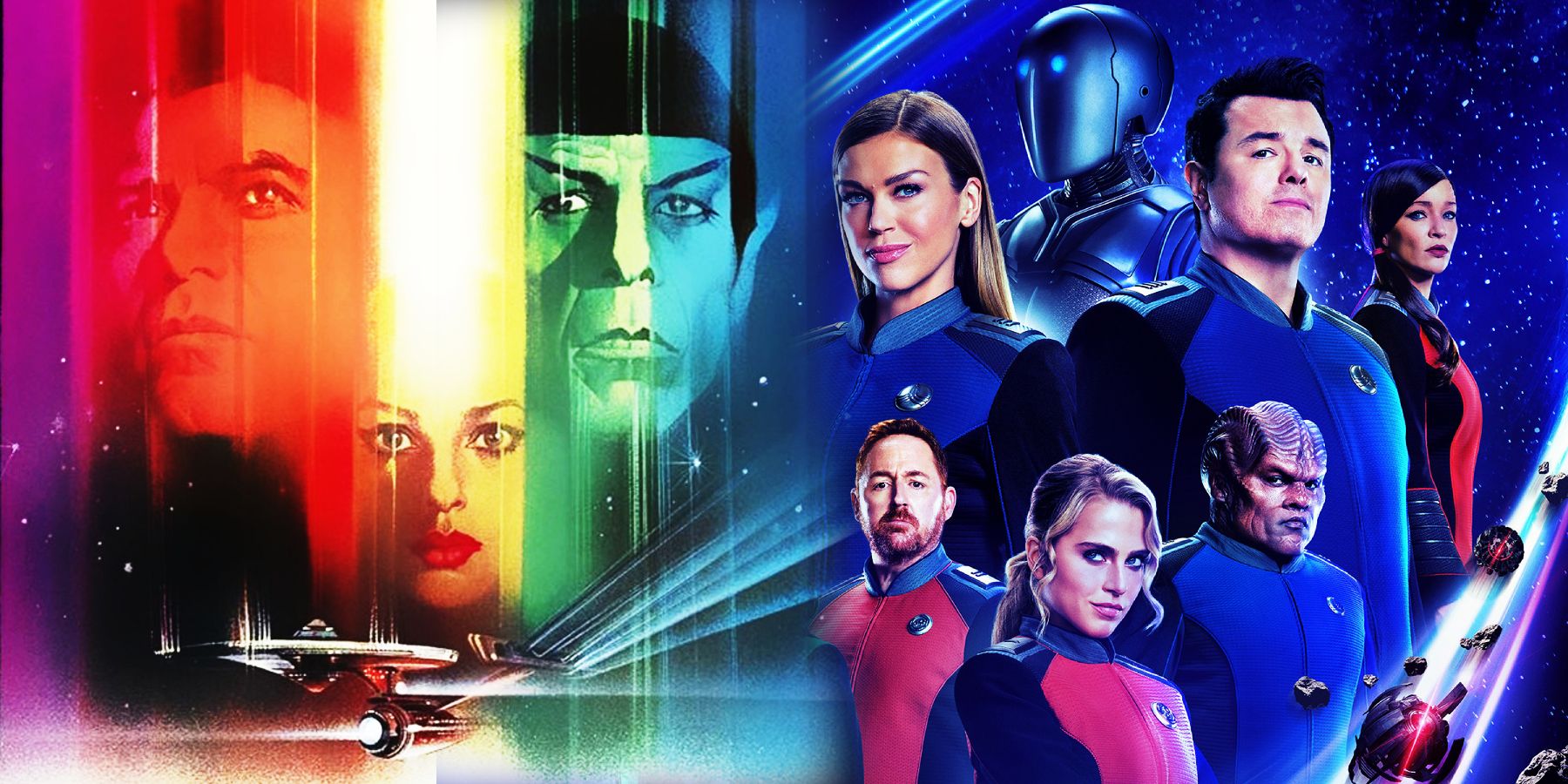 Star Trek Motion Picture Poster and Orville Season 3 poster