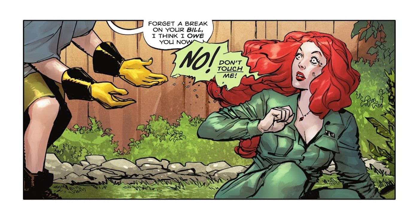 poison ivy doesnt want to be touched
