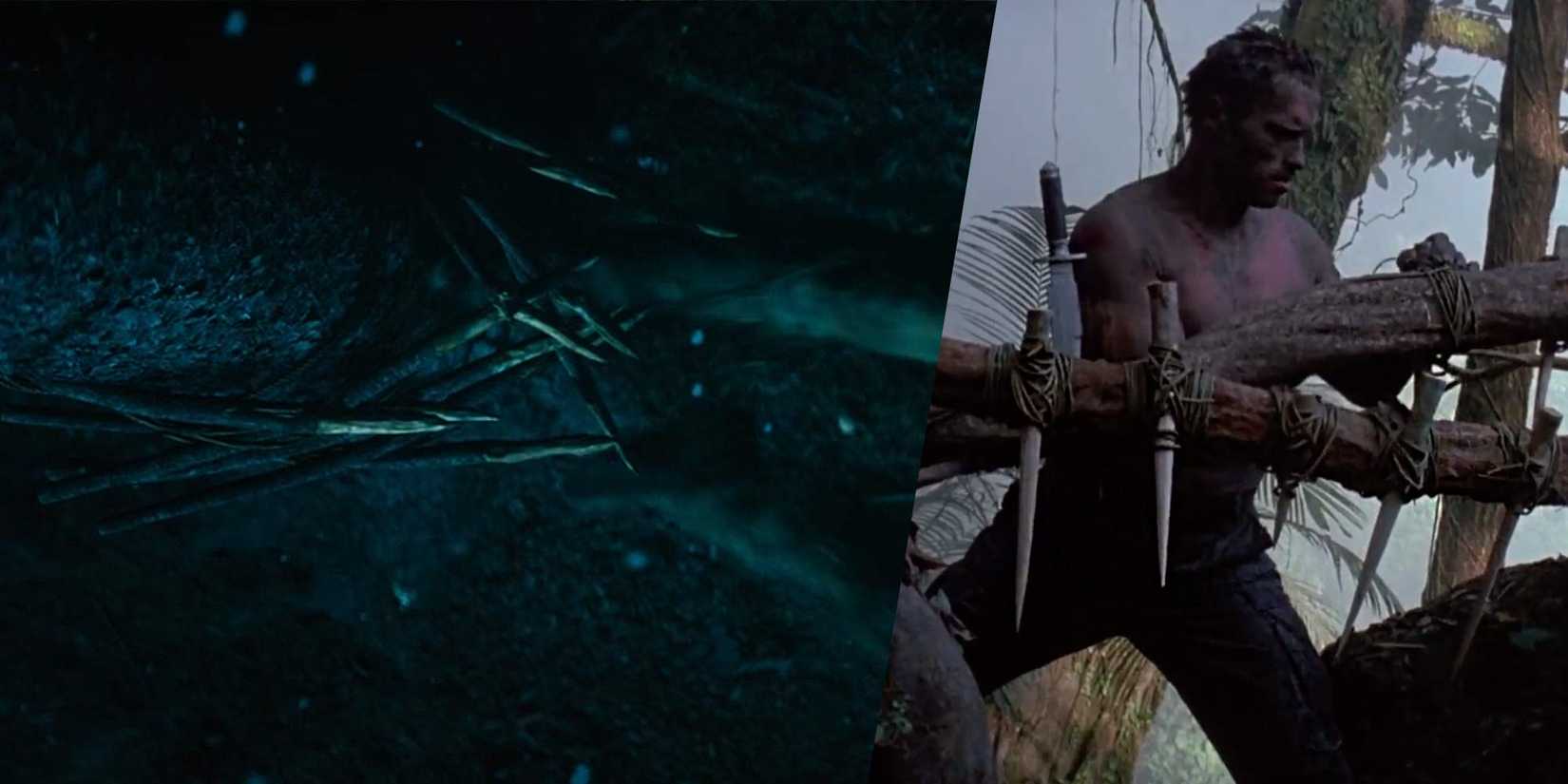 predator prey booby traps