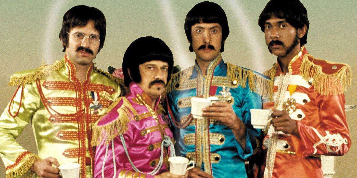 Eric Idle and others in The Rutles All You Need is Cash