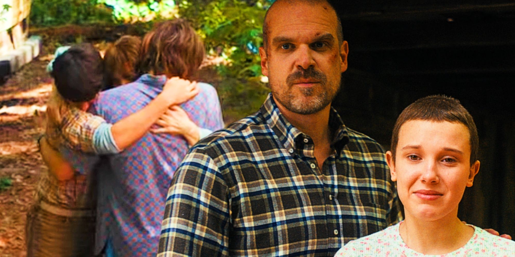 Byers Family, Hopper, Eleven in Stranger Things 4 Finale