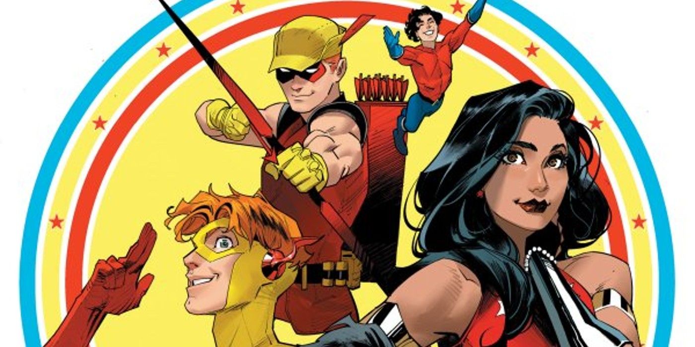 teen titans cover worlds finest