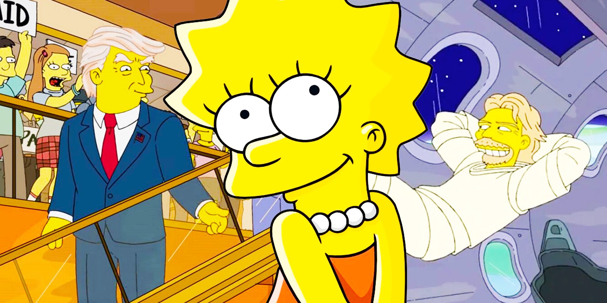 The Simpsons Lisa future predictions Donald Trump