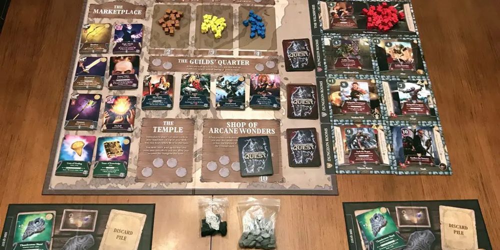Cards are displayed in Thunderstone Quest