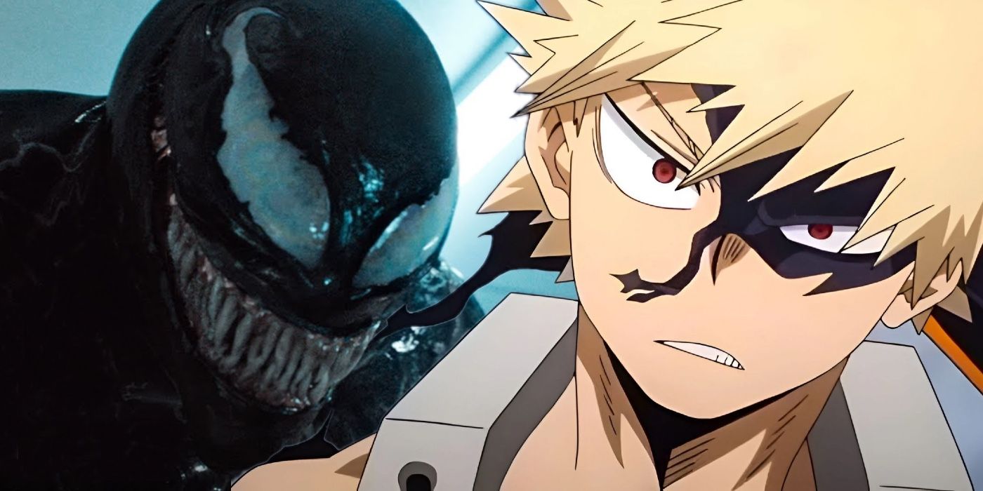 Marvel's Venom and My Hero Academia's Bakugo