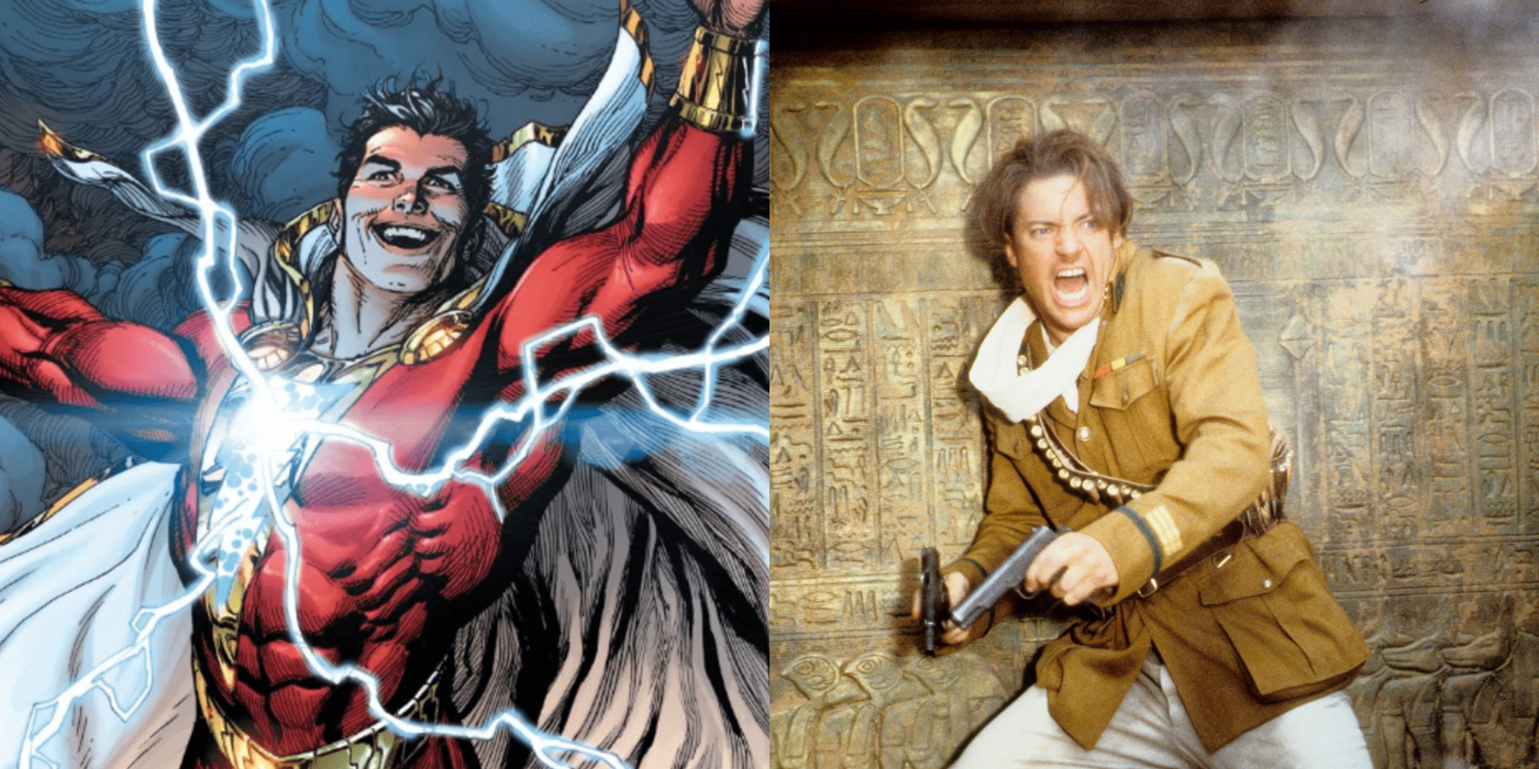 Brendan Fraser as Shazam