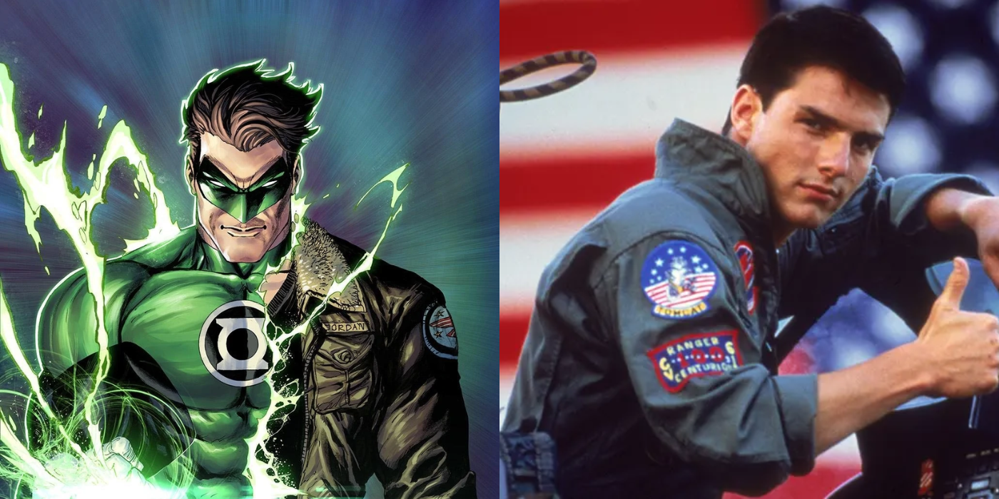 Tom Cruise como Lanterna Verde