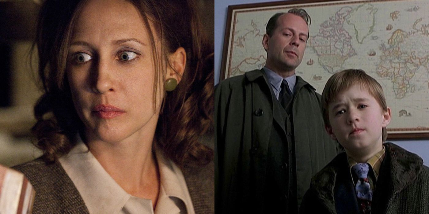 Split image of The Conjuring and The Sixth Sense