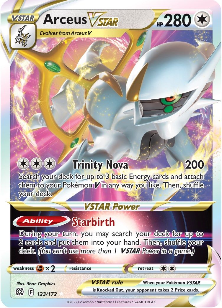 Most Expensive Cards In Pokémon's Arceus VSTAR/Flying Pikachu VMAX Deck