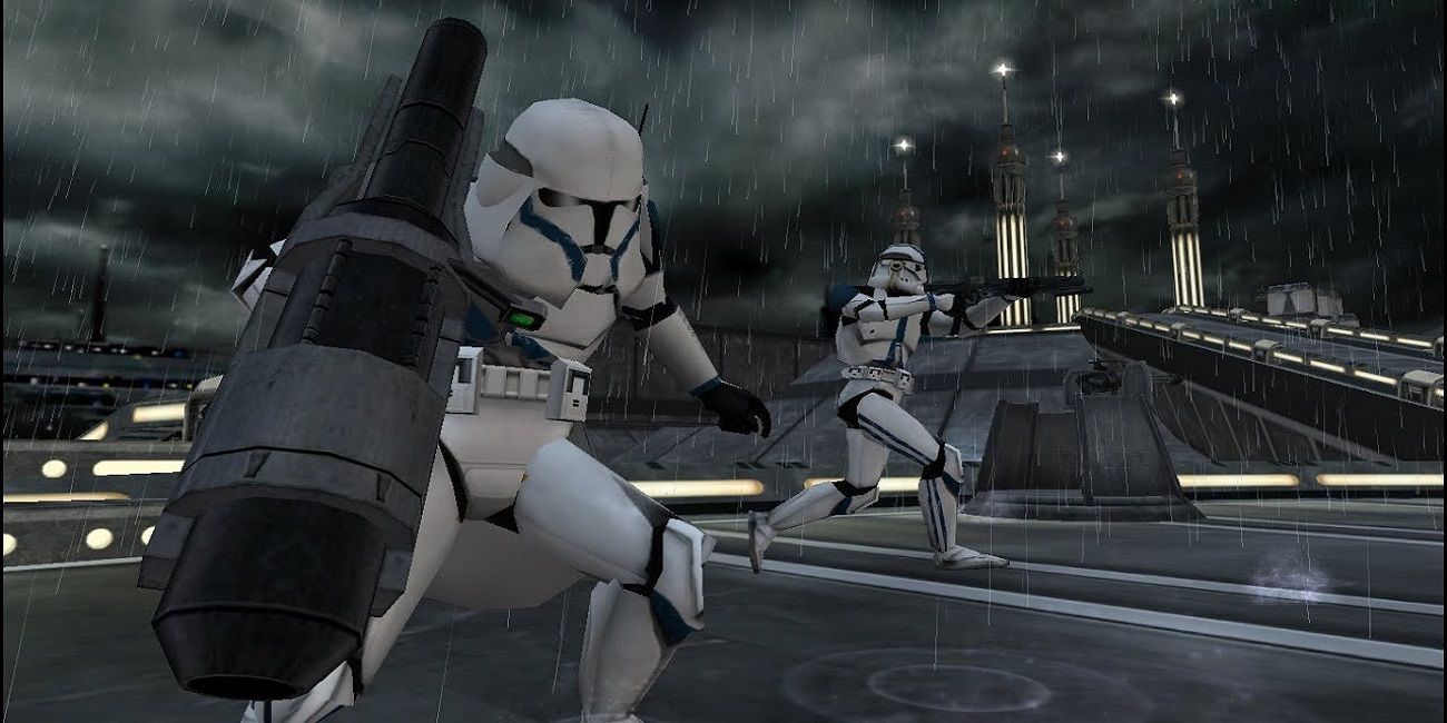 501º clone troopers na frente de batalha de kamino star wars