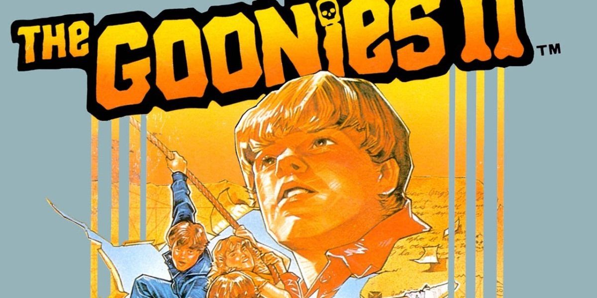 The box art from the NES game Goonies II