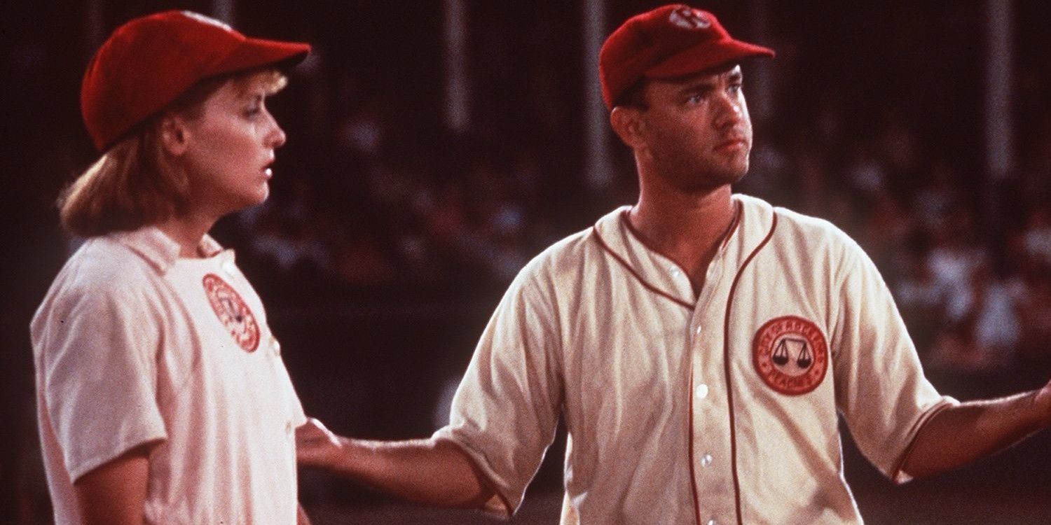 A League Of Their Own Tom Hanks and Madonna