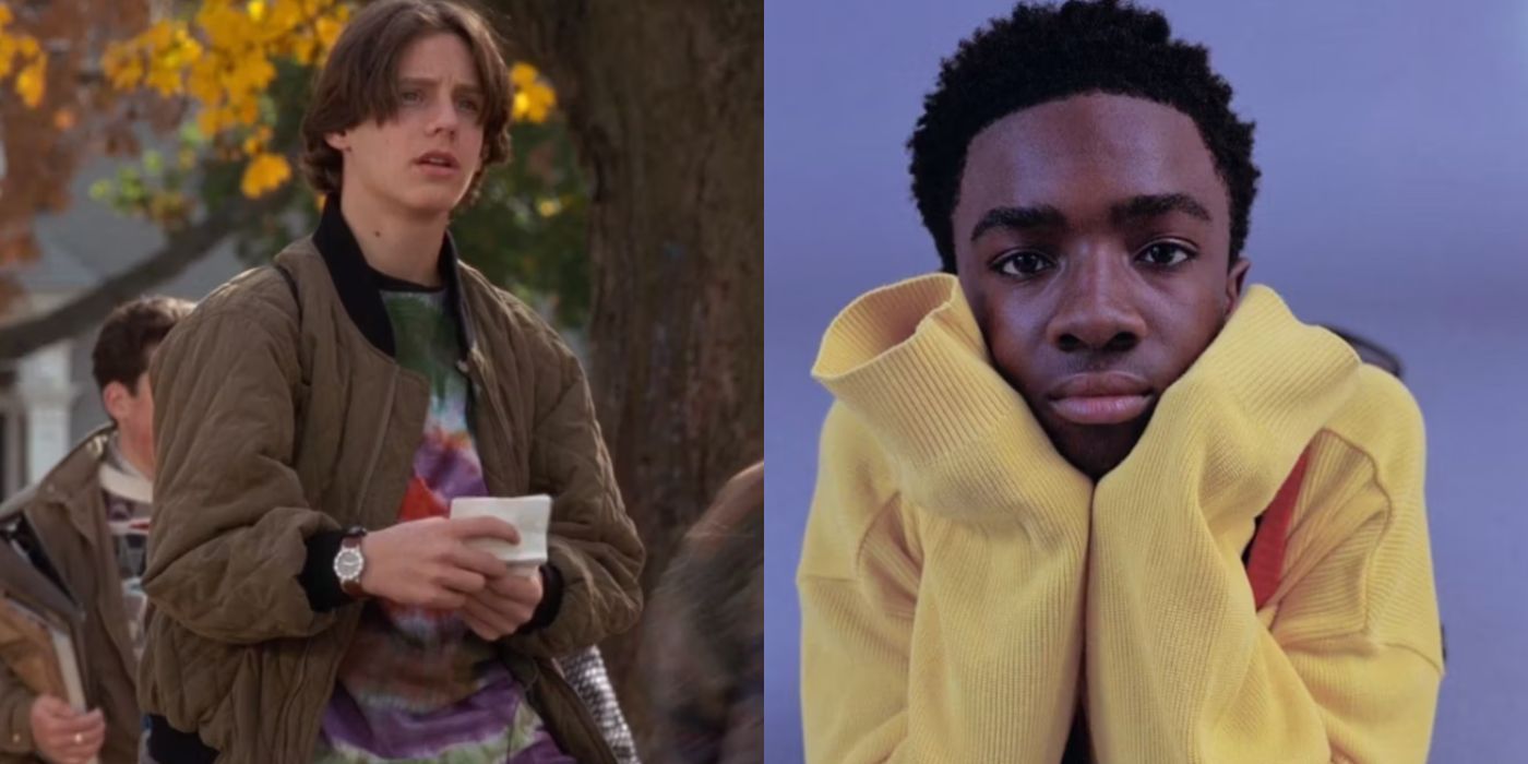 A Split image of Caleb McLaughlin and Max Dennison from Hocus Pocus