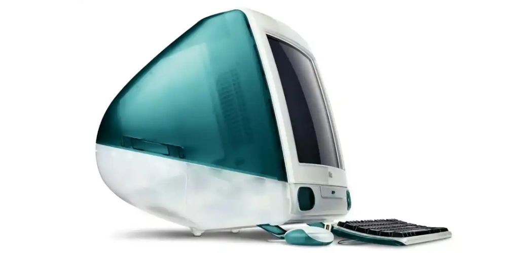 A Teal iMac g3