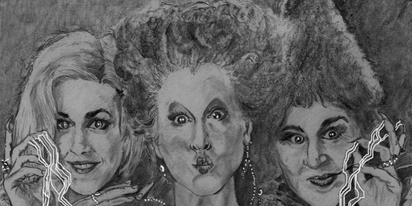 A pencil sketch created by Nev777 from Hocus Pocus