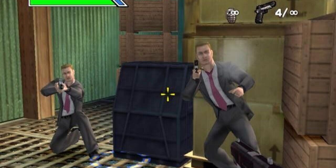 Uma captura de tela do jogo de Bad Boys Miami Takedown