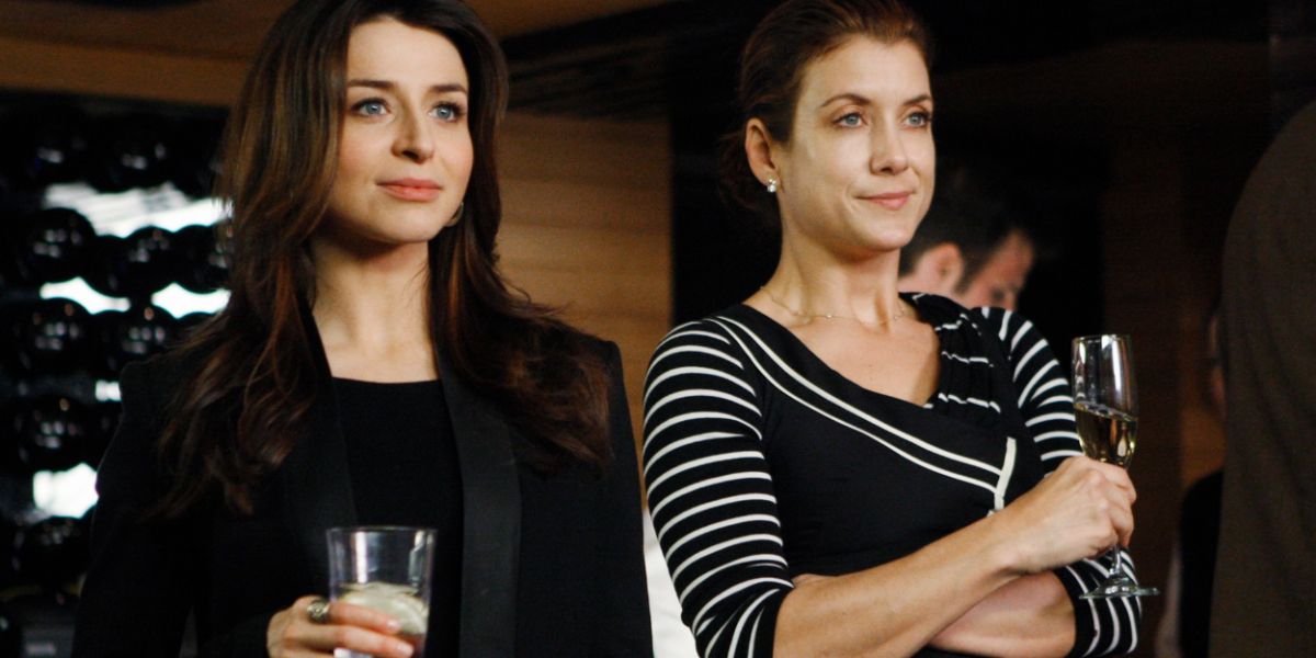Split image of Amelia Shepherd and Addison Montgomery