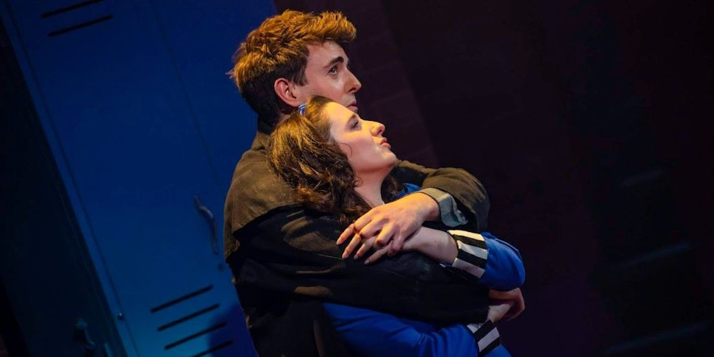 Ailsa Davidson and Simon Gordon in Heathers: The Musical