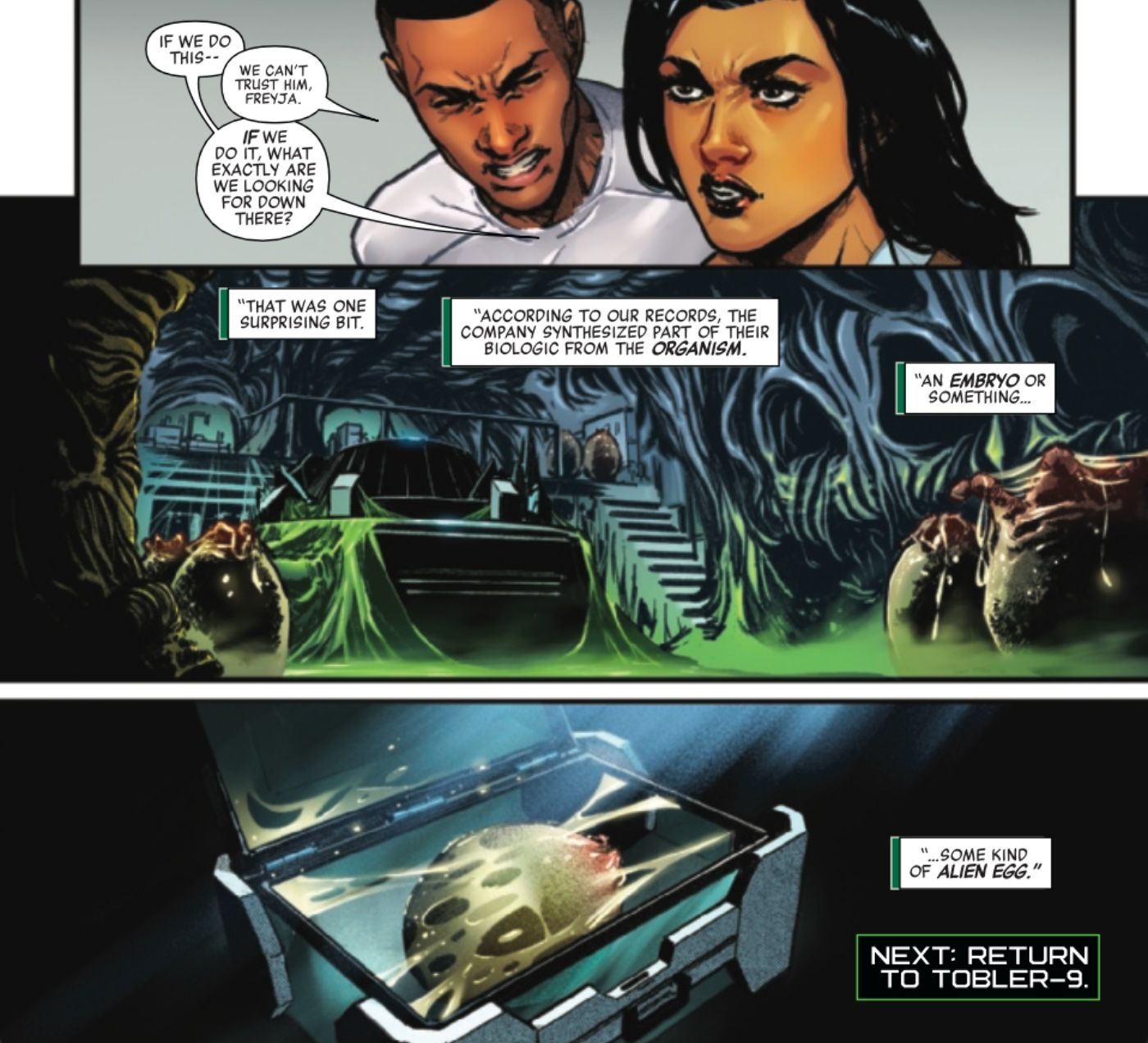 Alein Egg as Humanity&rsquo;s Savior (Marvel Comics)