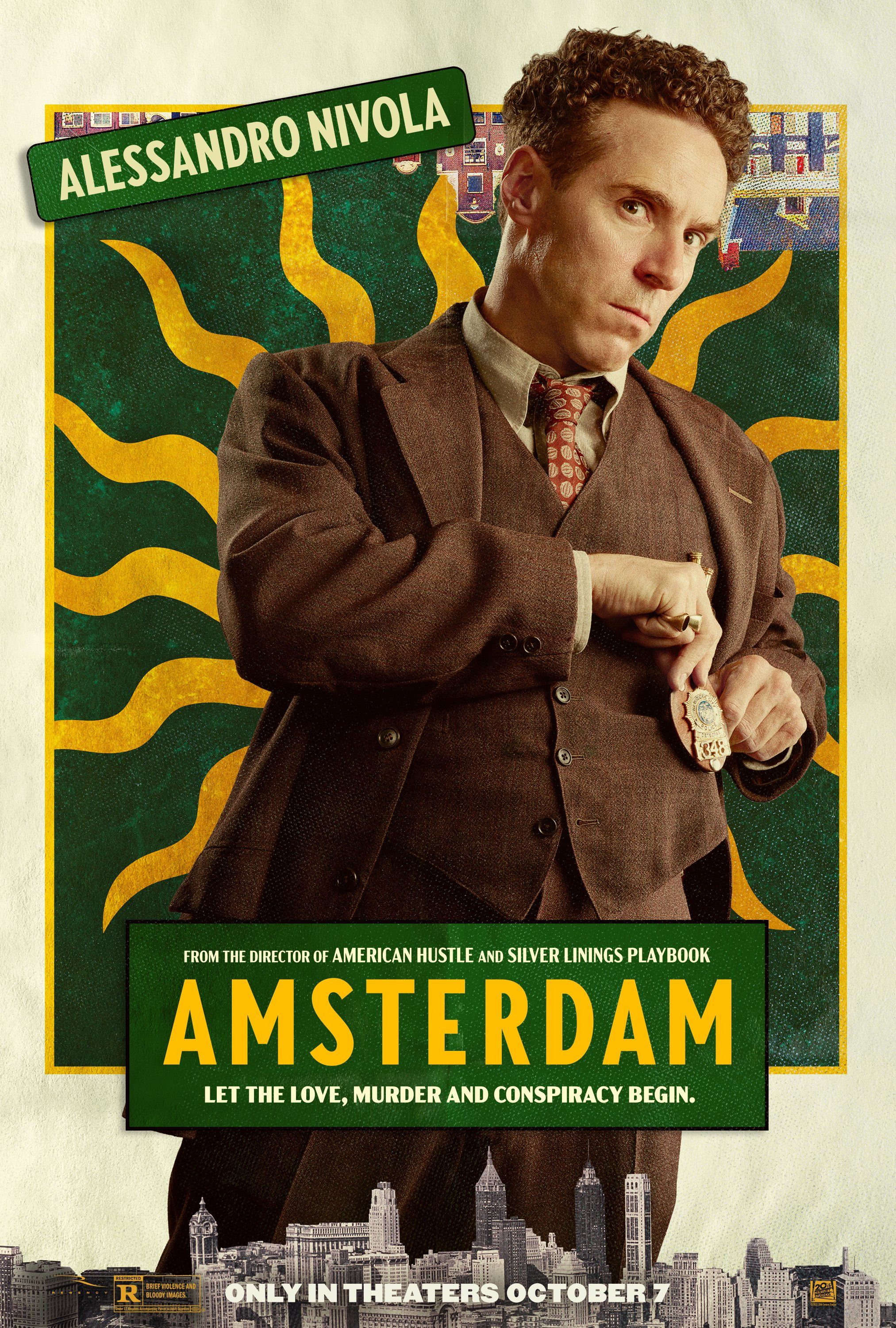 Alessandro Nivola in Amsterdam poster