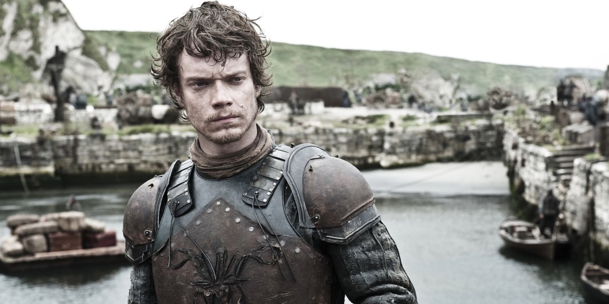 Alfie Allen como Príncipe Theon Greyjoy em Game of Thrones (2011-2019)