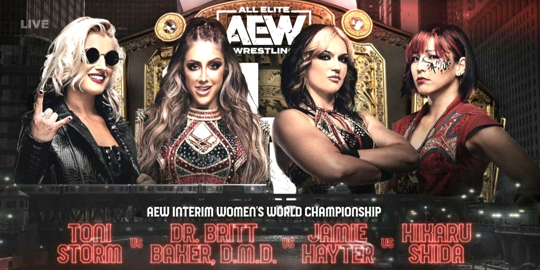 Alll Out Women's Title 4 Way
