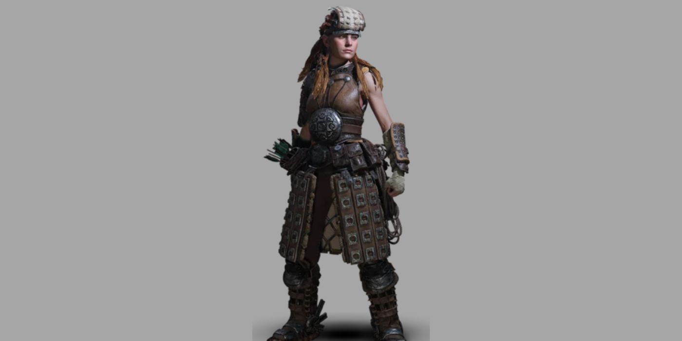 Aloy from Horizon Zero Dawn Wearing Oseram Arrowbreaker Heavy Armor