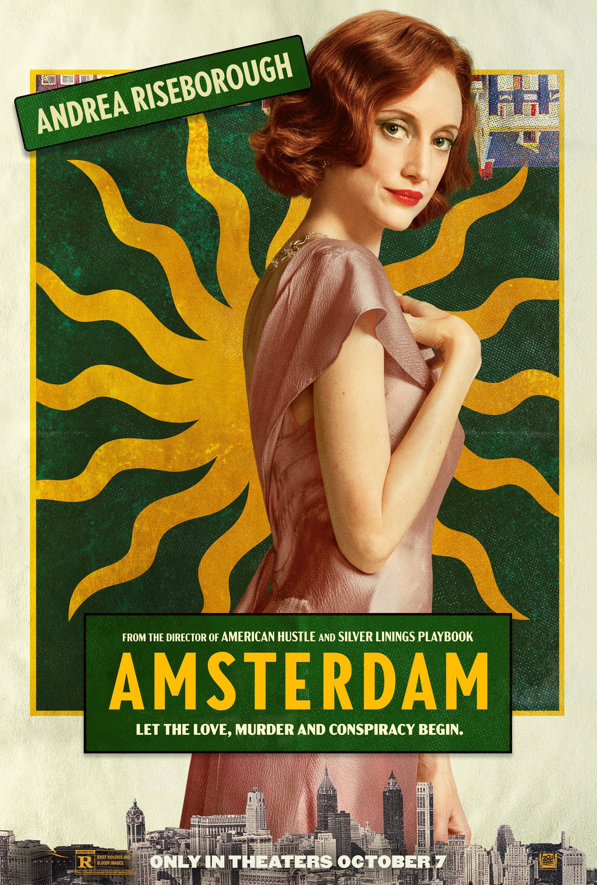 Andrea Riseborough in Amsterdam poster